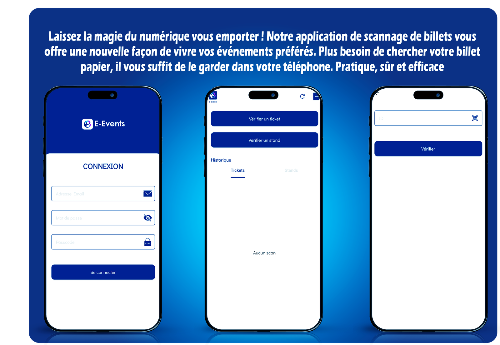 Application de sécurité E-Events